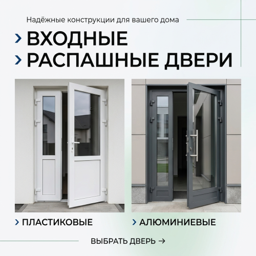 Входные двери и группы