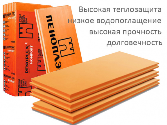  Комплект пеноплекса для утепления 30 мм 13,5 м2