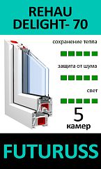 REHAU DELIGHT - 70 + FUTURUSS