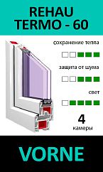 REHAU TERMO 60 + VORNE