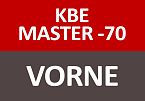 KBE MASTER 70 + VORNE