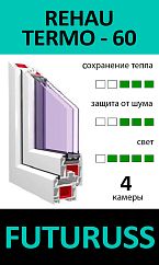 REHAU TERMO 60 + FUTURUSS