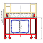 расширитель R40мм - 60мм