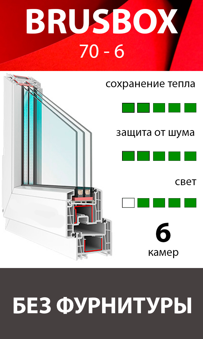BRUSBOX 70 - 6 без фурнитуры