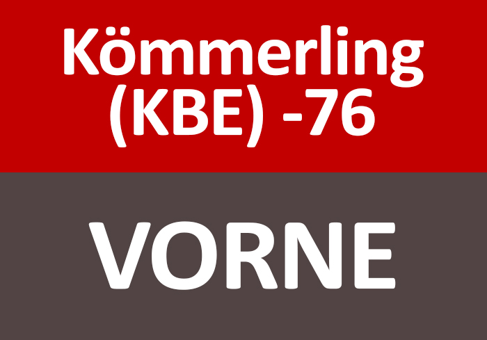 KBE 76 + VORNE